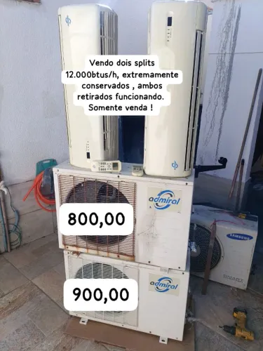 Ar condicionado split 2 de 12.000btus/h