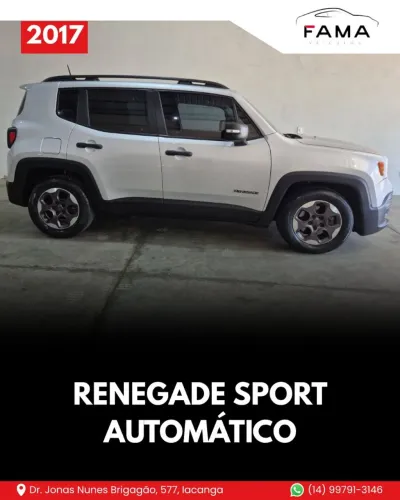 Jeep Renegade Sport 1.8 4X2 Flex 16V Aut. 2017