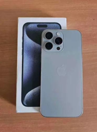 IPHONE 15 PRO 128GB TITÂNIO NATURAL EM ESTADO DE ZERO $VENDA$