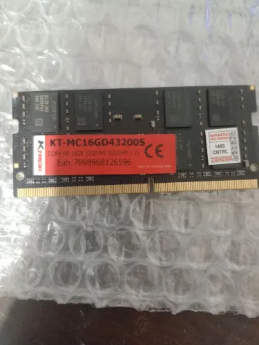 Memória Notebook DDR4 16gb Pc 3200 MHz