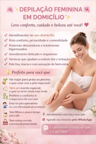 Depilação em domicílio