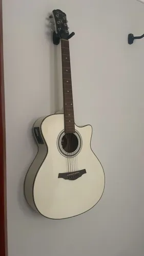 Violão Hofma elétrico acústico
