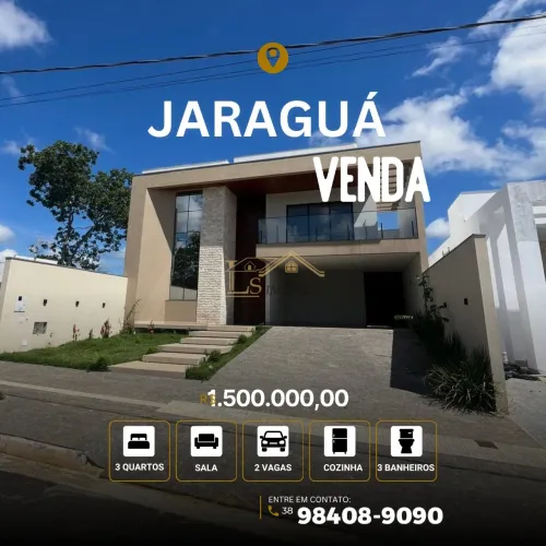 Casa em condomínio à venda no bairro Jaraguá em Montes Claros