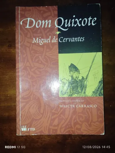 Livro Dom Quixote (usado)