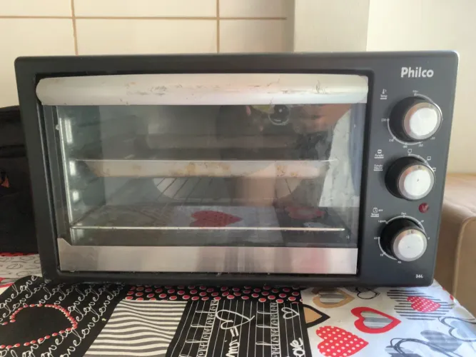 Forno Elétrico Philco 36L Funcionando