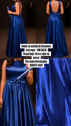 Vende-se vestido de formatura