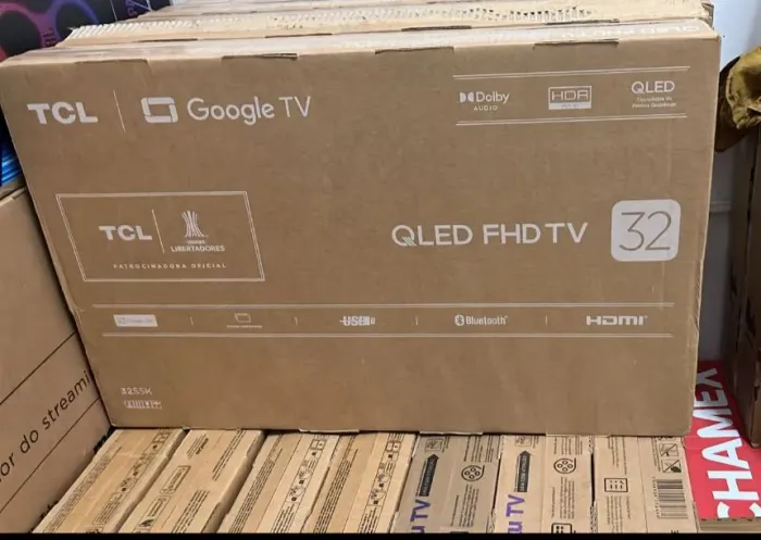 Smart TV TCL 32 QLED Google TV Nova na Caixa - R$ 1.100