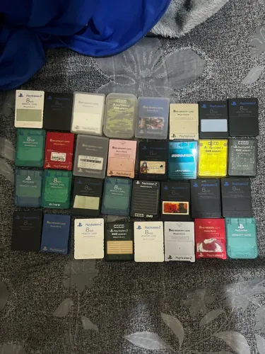 Lote de memory cards