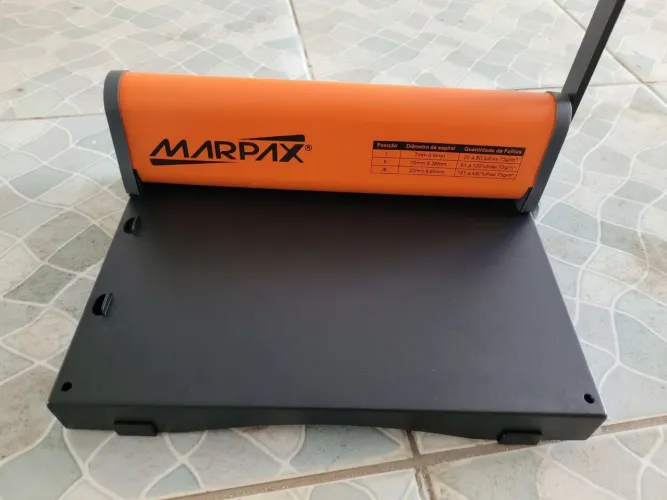 Encadernadora Marpax + Plastificadora Mazzilli + Guilhotina A4