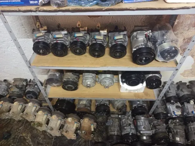Compressor do Ar - Gol, Onix, Celta, Palio, Uno, Corolla, Hillux, Hb20, S10, Prisma, Golf.