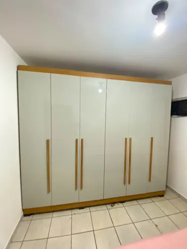 Roupeiro Casal 2,70 Larg Novo 100 % MDF Na Caixa 