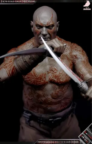 Drax Guardians of the Galaxy 1/6 - Jackdaw Studio - Action Figure Colecionável