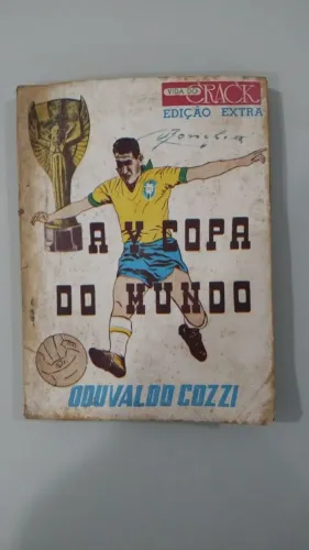 Revista `Vida do Crack`, edição extra, Oduvaldo Cozzi, A V Copa do Mundo, 1954,