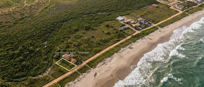 Lote EXCLUiVO BEiRA-MAR na Boca da Barra - Tamandaré