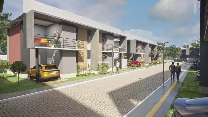 Casa em Condomínio na Planta 142m² no Turu Espaço gourmet 04 Quartos