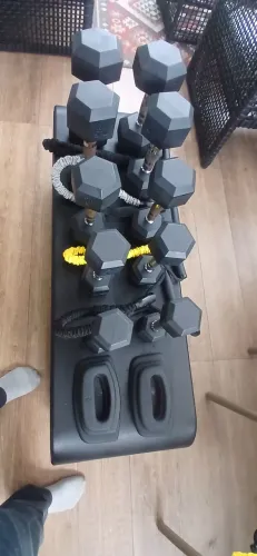 Banco Multifuncional Technogym Bench - Ótimo estado (Completo).
