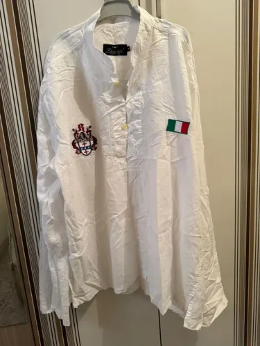 Camisa de manga ravanelli, tamanho GG