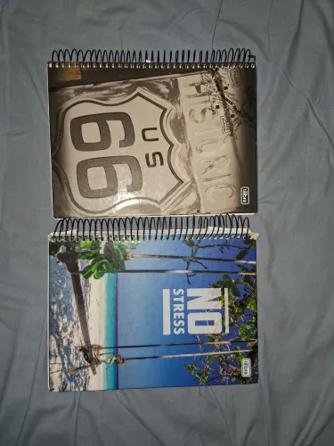 2 Cadernos de 10 matérias Tilibra
