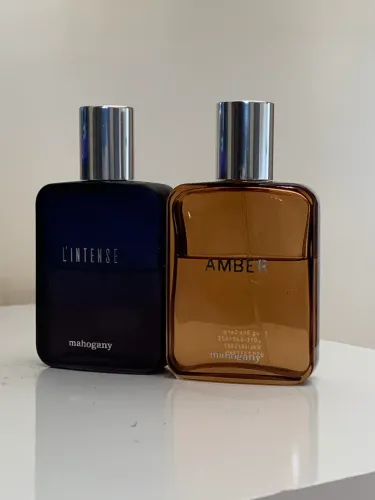 Perfumes Amber e L?intense de Mahogany 