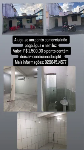 Aluga-se um ponto comercial