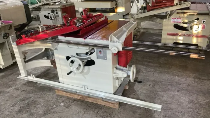 Esquadrejadeira marca omil eixo inclinável ferro fundido motorizada