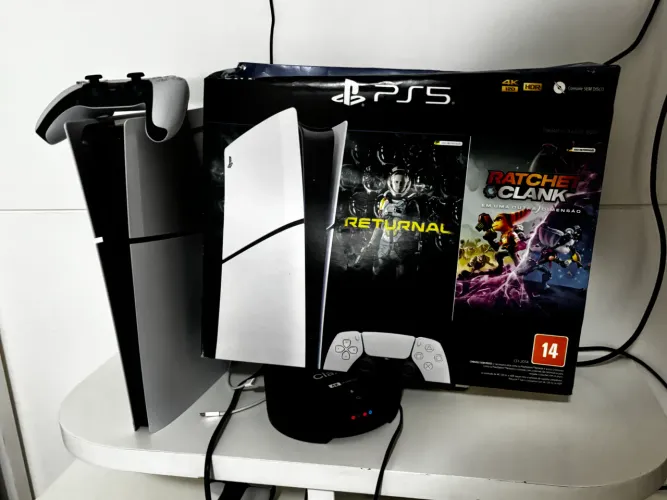 Ps5 Slim 1TB (Com controle)