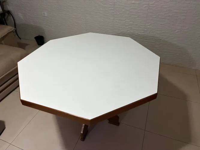 Mesa madeira ? maciça cor cerejeira