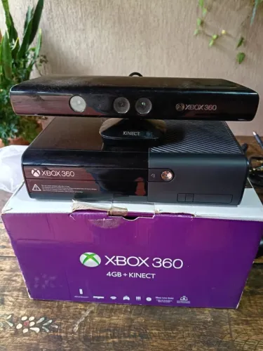 Xbox 360 + Kinect + jogos originais