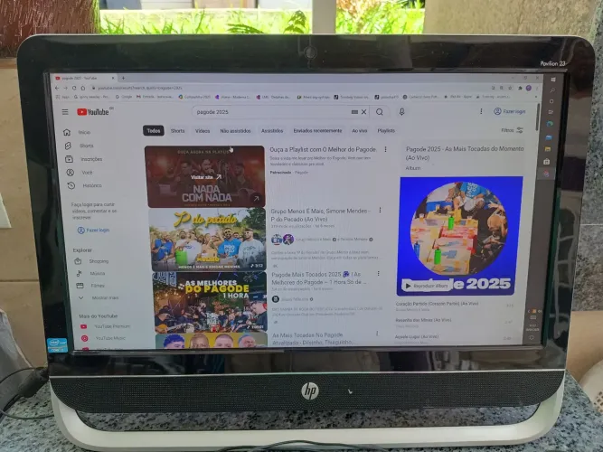 Vendo Desktop HP All In One 23-b210br QZ336AA Intel Core i5-3330s, 3 geração. LEIAA.