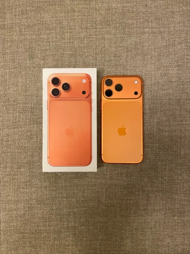iPhone 17 pro max, 256Gb, laranja cosmic, modelo anatel, garantia Apple até 18/11/26 e NFe
