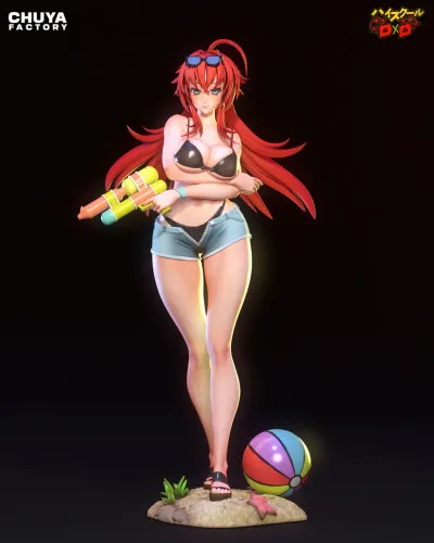 Figure colecionável Rias Gremory verão na praia escala 1:6
