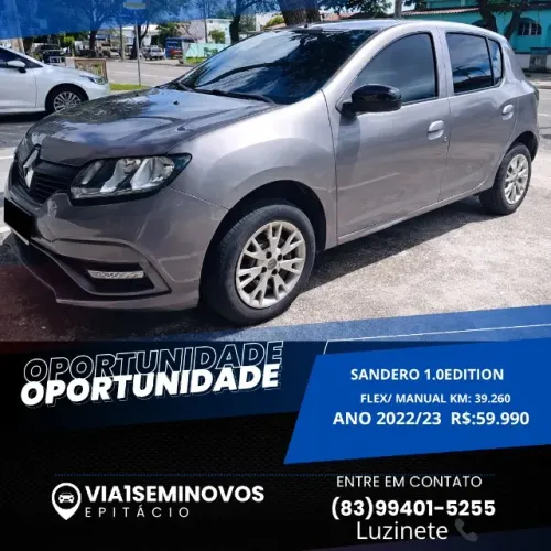 Renault Sandero S Edition Flex 1.0 12V 5P Mec. 2023