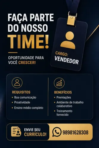 VAGA DE EMPREGO OPORTUNIDADE