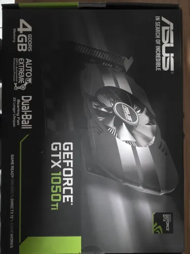 Placa de vídeo Geforce GTX 1050 TI ASUS 4 GB