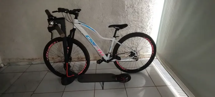 COMBO: Bike Aro 29 Feminina + Patinete Elétrico Foston dobrável, SEM BATERIA