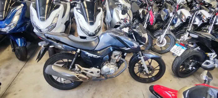 HONDA CG FAN 160 CINZA 2024 Shalon veículos Cariacica