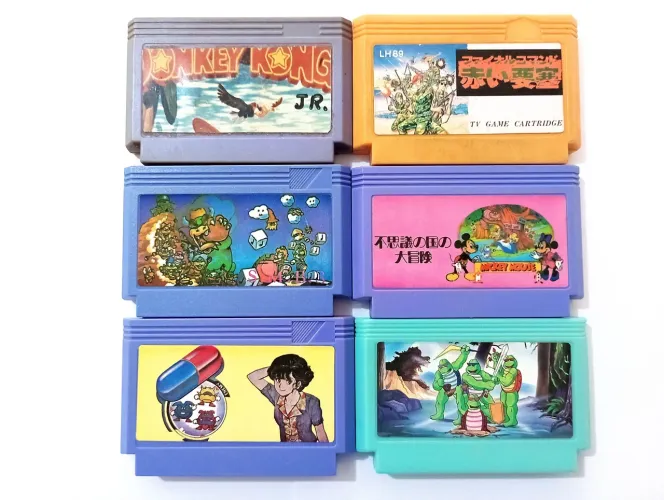 Jogos Nintendinho lote com 6 cartuchos