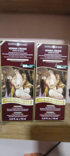 COLORAÇÃO NATURAL SURYA BRASIL | HENNA CREME