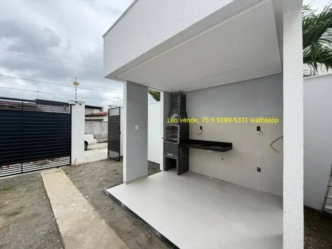 Leo vende, casa perto da Fraga Maia, 3\4 suíte, closet e goumert