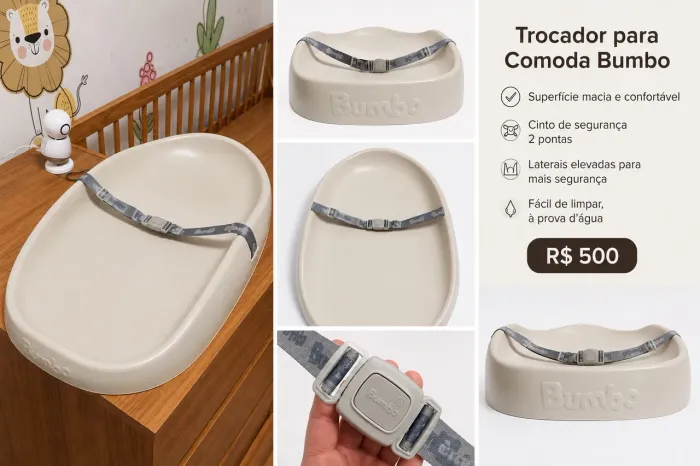 Trocador para cômoda Bumbo original