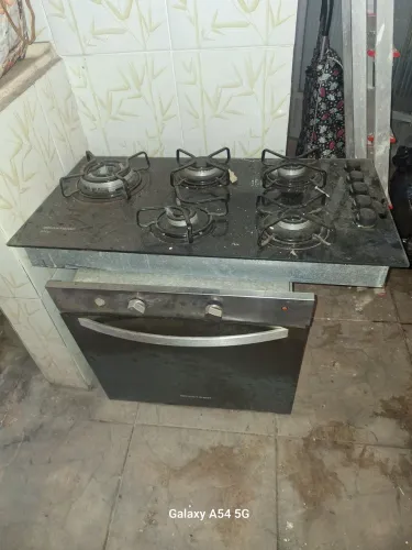 Fogão Cooktop mais Forno de embutir