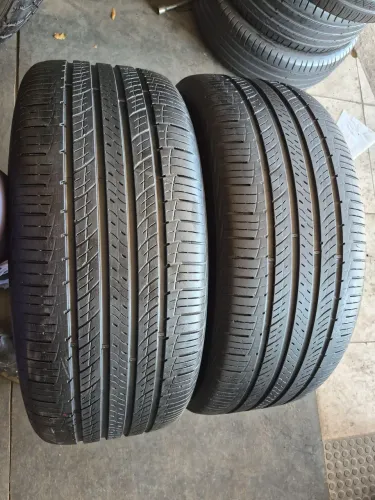 2 pneus 265/50/20 hankook meia vida para camionete (700 em 3× no ct