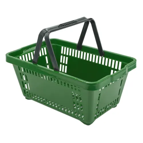 6389 - CESTA PLASTICA D-50 VERDE DE 6.5L / MARCA: DELLAPLAST