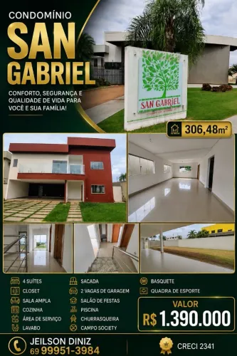 OPORTUNIDADE!! SOBRADO DE 4 SUÍTES NO SAN GABRIEL