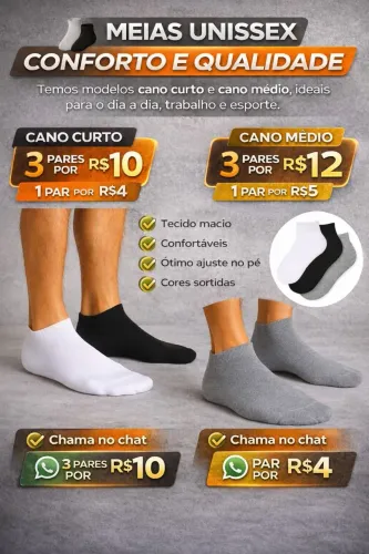 ? Meias Unissex