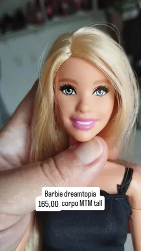 Barbie dreamtopia no corpo MTM tall