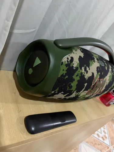 JBL Boombox 3 Camuflada Original - Praticamente Sem Uso!