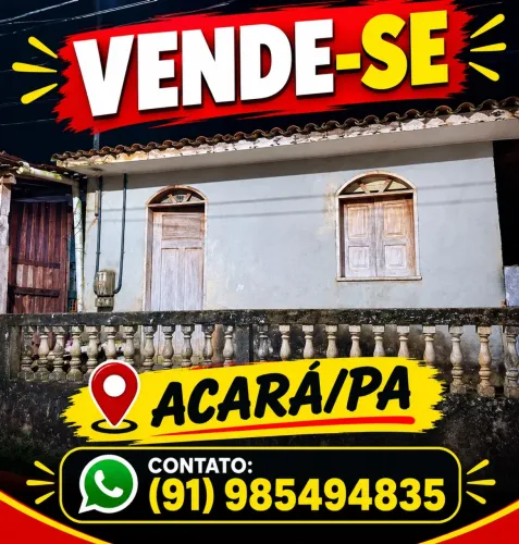 Vende-se Casa em Acará/PA - Ótima Oportunidade!