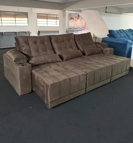 Sofá Retrátil reclinável 2.90m 