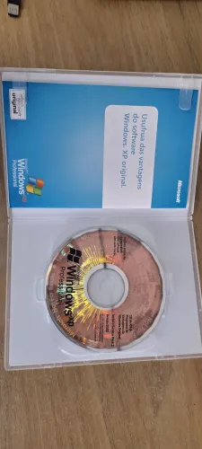 Cd Mídia Original Windows XP Professional Sem serial colecionador